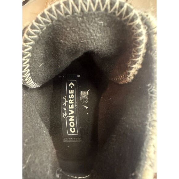 Converse Boucle Wool Chuck Taylor Hi 70' White/Black-egret - Picture 7 of 8